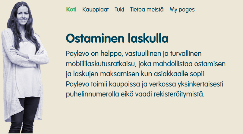 Paylevo Ostaminen laskulla